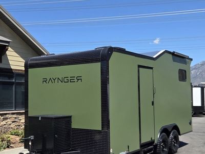 8x18 / 8.5x18 Off Road Toy Hauler Travel Trailer Enclosed Cargo UTV/ATV Pkg RAYNGER 2026