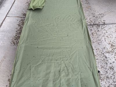Unbranded Green Foldable Cot/Camping Bed Brand New In Box