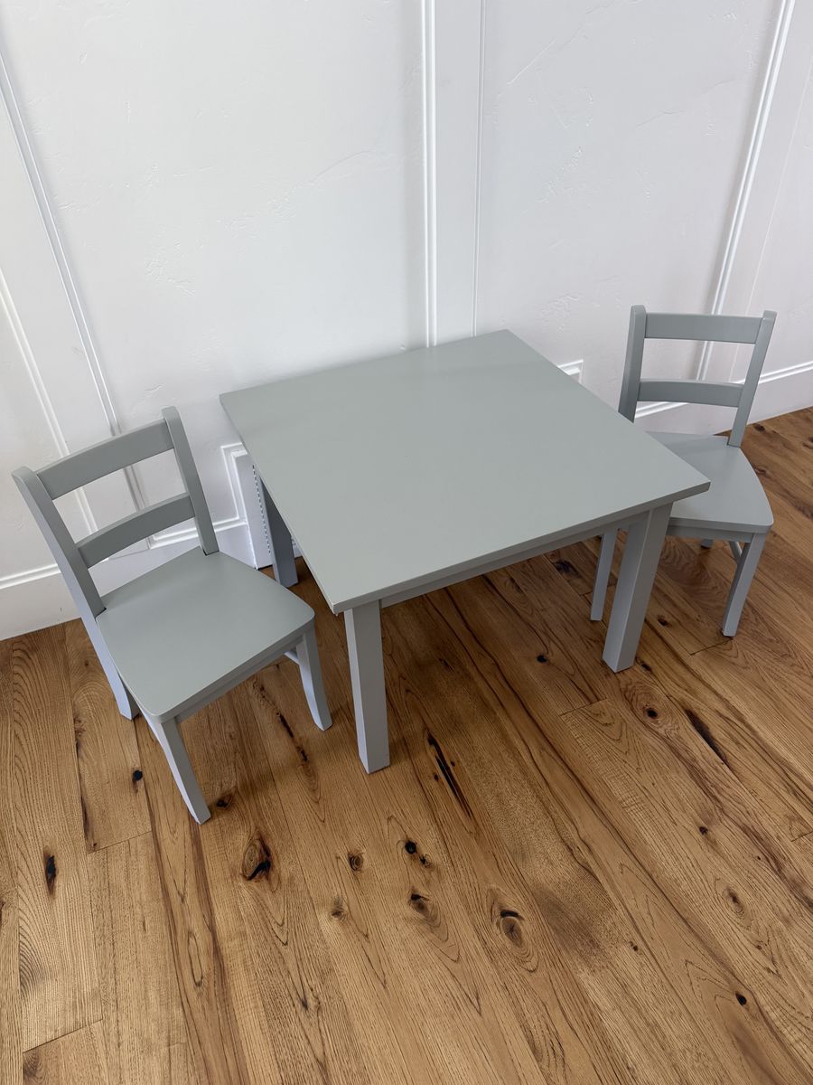 Pottery Barn Toddler Play Table and Chairs