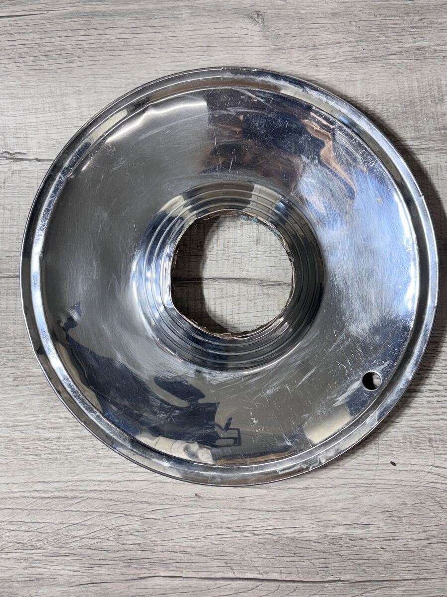 1 Single 1956-57 Lincoln Premier Hubcap Wheel Cover 15 Vintage Automobile Chrome