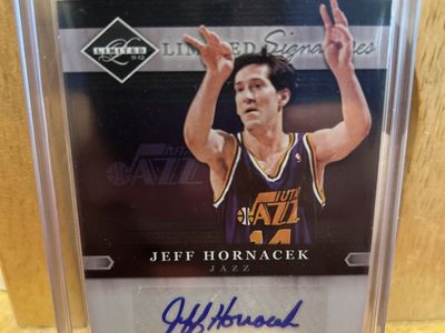 2011-12 Panini Limited Signatures Jeff Hornacek Auto Utah Jazz Trading Card 37/99 made Certified Signed Basketball