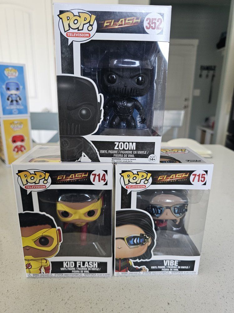 The Flash TV show funko pops