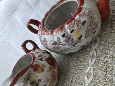 Vintage Japanese geisha girl ware
