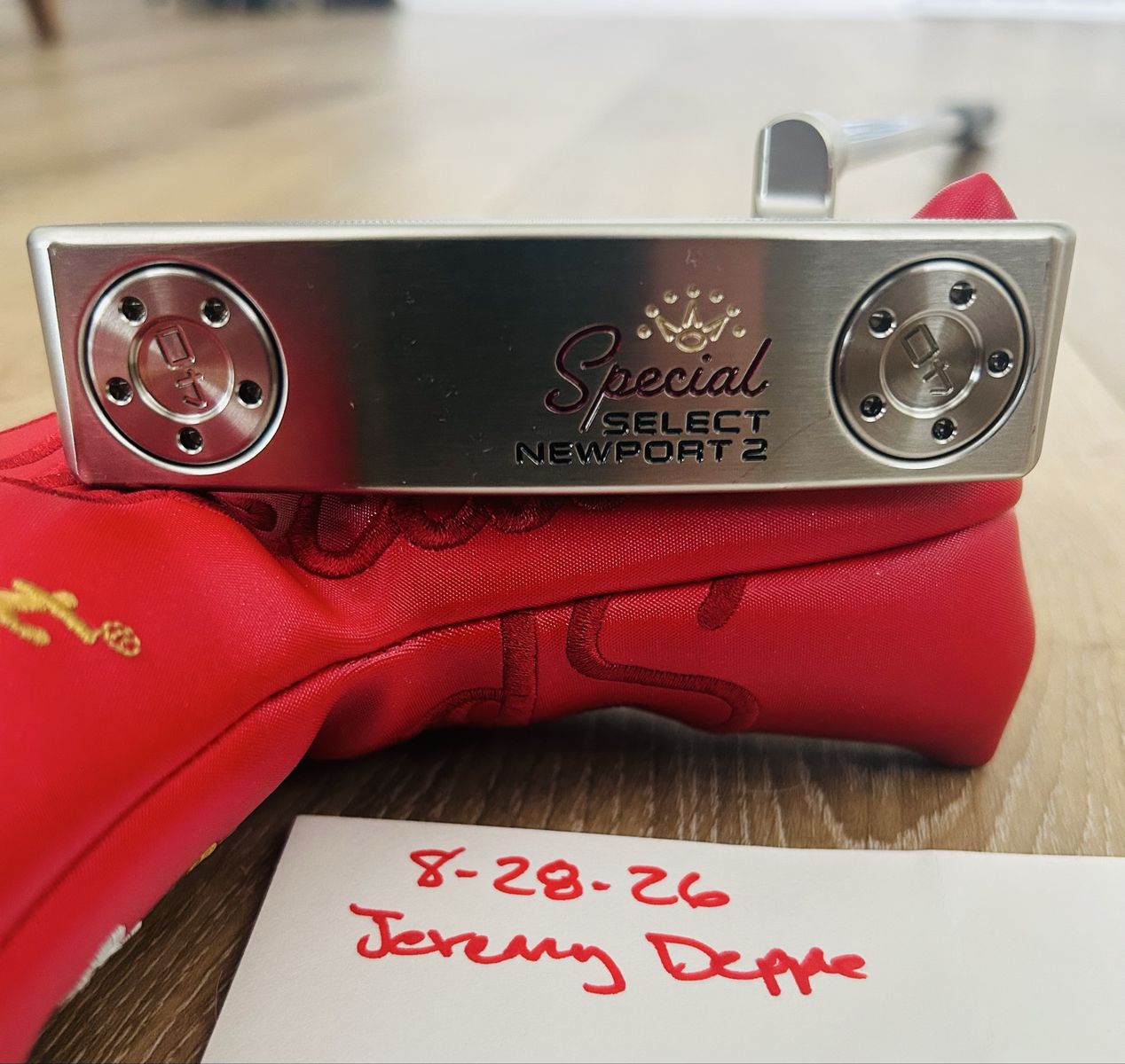 Titleist Scotty Cameron Special Select Newport 2 Putter – 33" – MINT w/ Headcover