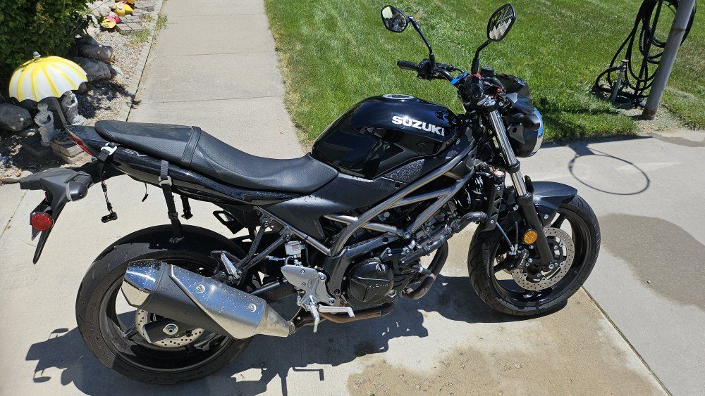 2022 Suzuki SV650 Road Motorcycle, Black - Only 6636 Miles! Excellent Condition