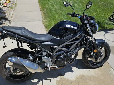 2022 Suzuki SV650 Road Motorcycle, Black - Only 6636 Miles! Excellent Condition