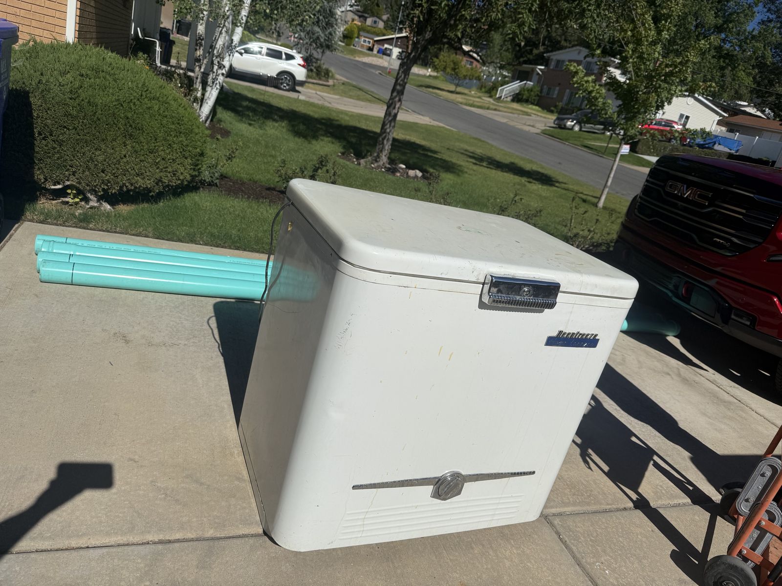 Antique freezer