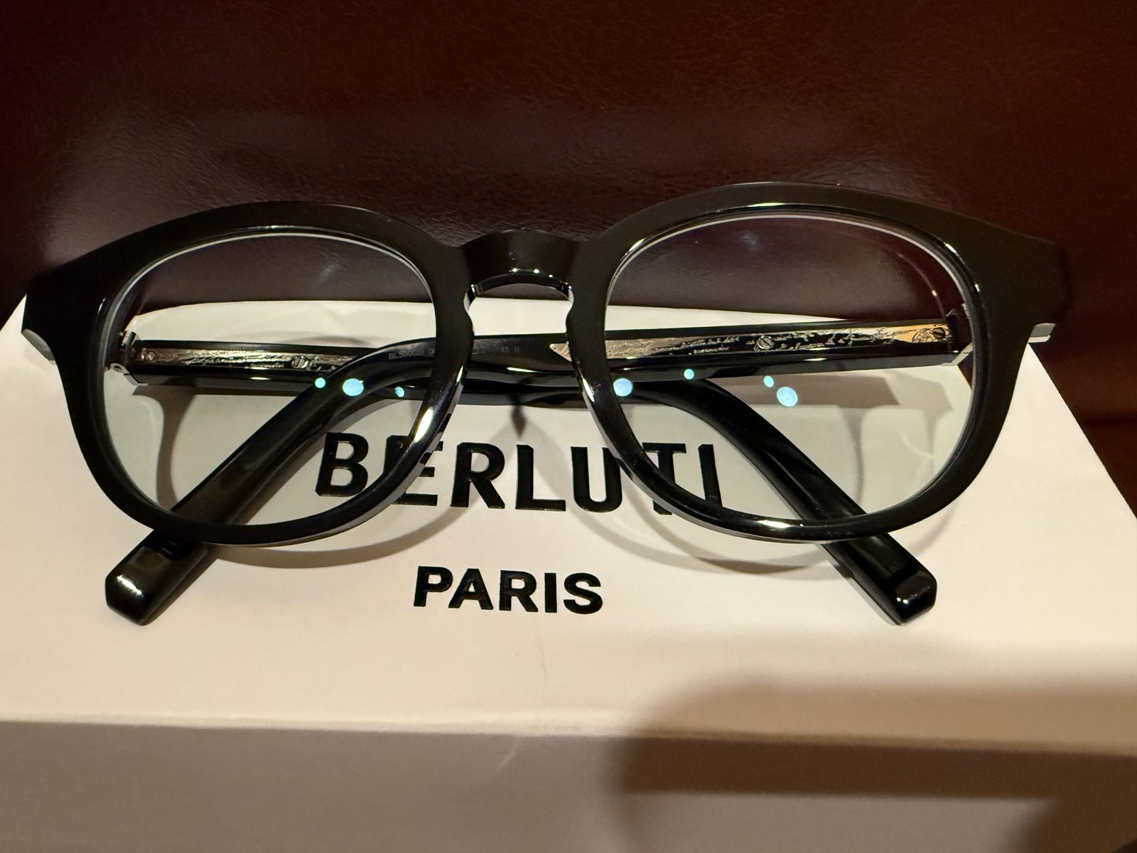 BERLUTI eyeglasses frame, literally new condition, Made in Japan
