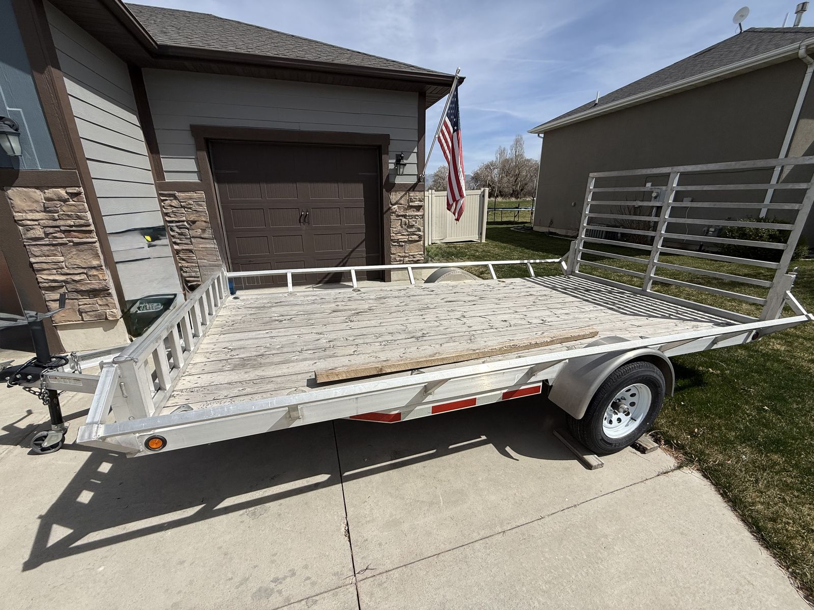 Baughman 7x14' Aluminum Atv Trailer