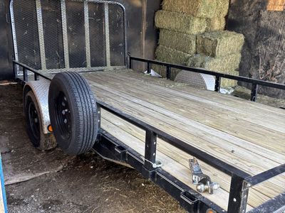 Pj 7x14 utility trailer