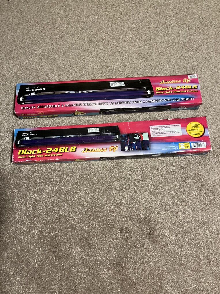 24" High Quality Black Lights