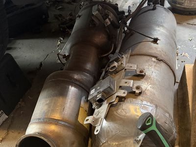 2019 Dodge Cummins DPF filter and muffler w/all sensors, connections and Nozzle