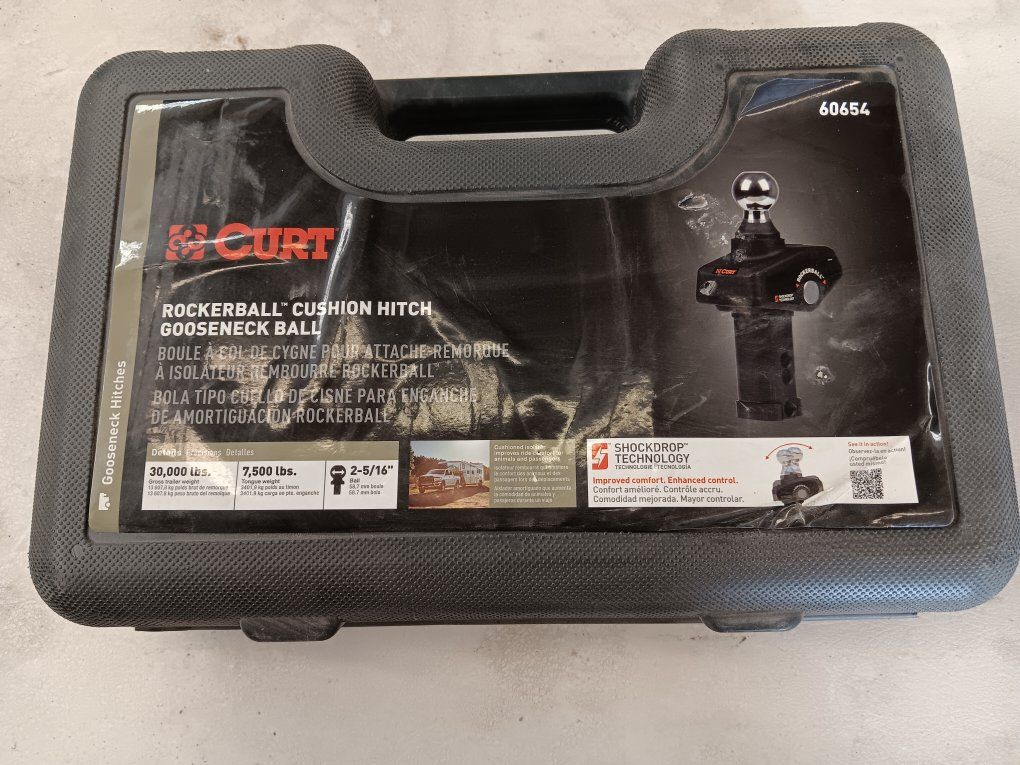 Curt rockerball cushion hitch