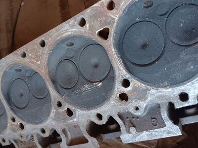 B Blk Mopar Heads,Torker Intake