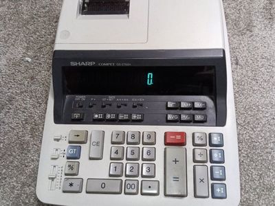 Sharp Electronic Calculator Register Good!!