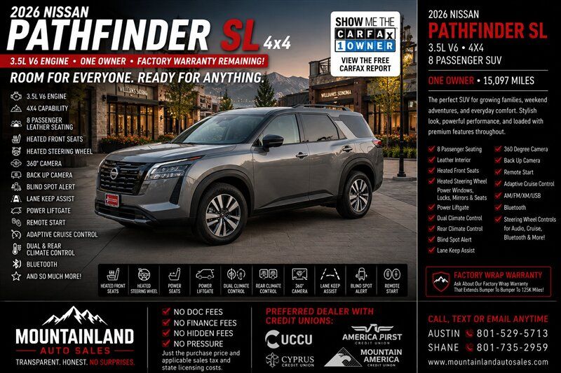 2026 Nissan Pathfinder SL