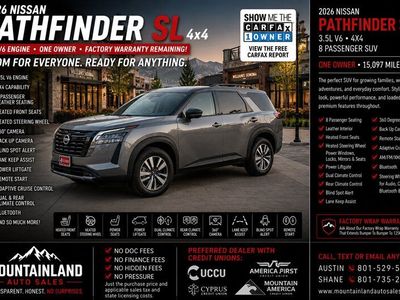 2026 Nissan Pathfinder SL