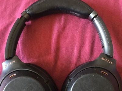 Sony WH-1000XM3 Wireless Noise-Canceling Over-Ear Headphones - Black