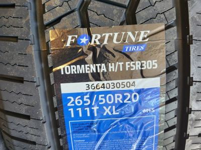 265/50r20 fortune tormenta ht