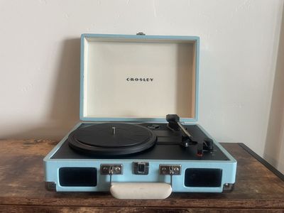Crosley Cruiser Suitcase Turntable Teal Portable Record Player