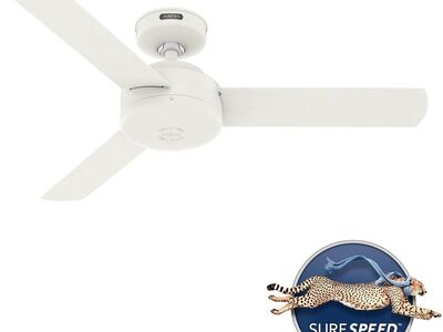 New Hunter 44 inch Indoor Ceiling Fan No Light