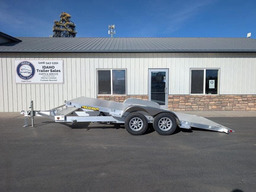 2027 Aluma 8216 Tilt 81'x17' 11' Aluminum Tilt Bed Car Trailer 7K