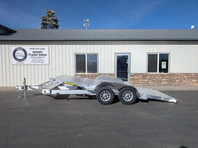 2027 Aluma 8216 Tilt 81'x17' 11' Aluminum Tilt Bed Car Trailer 7K