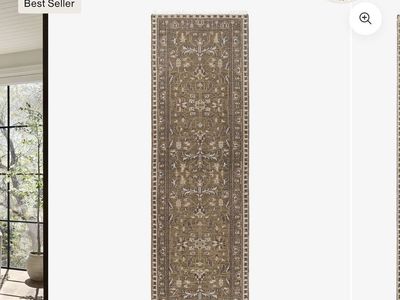 McGee & Co Wayland Runner 100% wool 2’10”x 10’