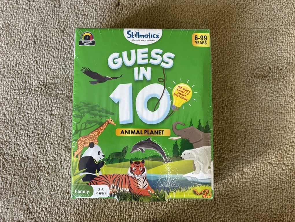 NEW Guess in 10: Animal Planet Game