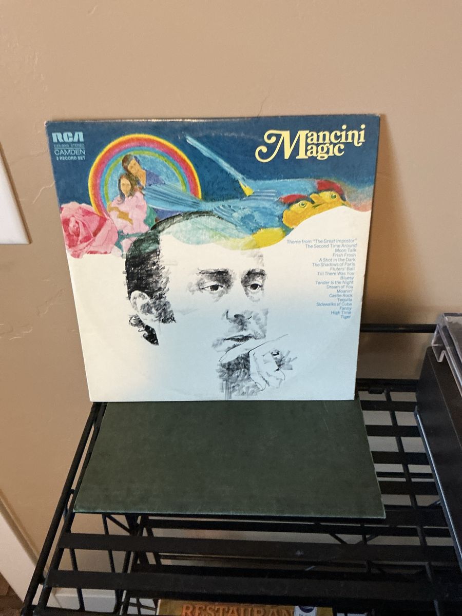 Mancini Magic Vinyl Record Album - RCA Camden Stereo 2-Record Set