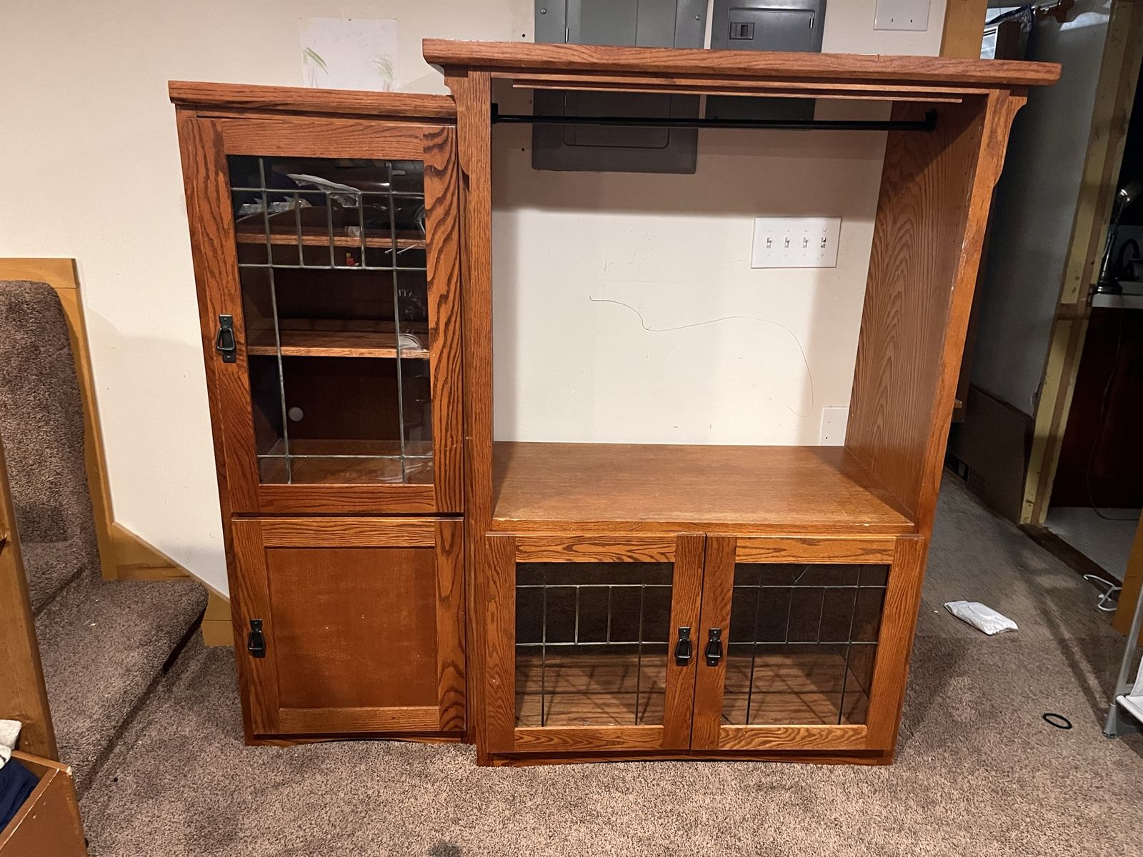 Craftsman Style TV Stand/Wardrobe