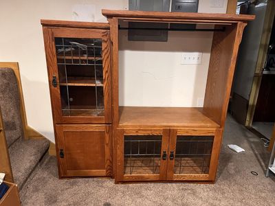 Craftsman Style TV Stand/Wardrobe