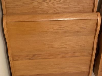 Twin Sleigh Beds (2) -$100