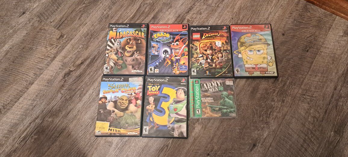 PS2 Game Bundle