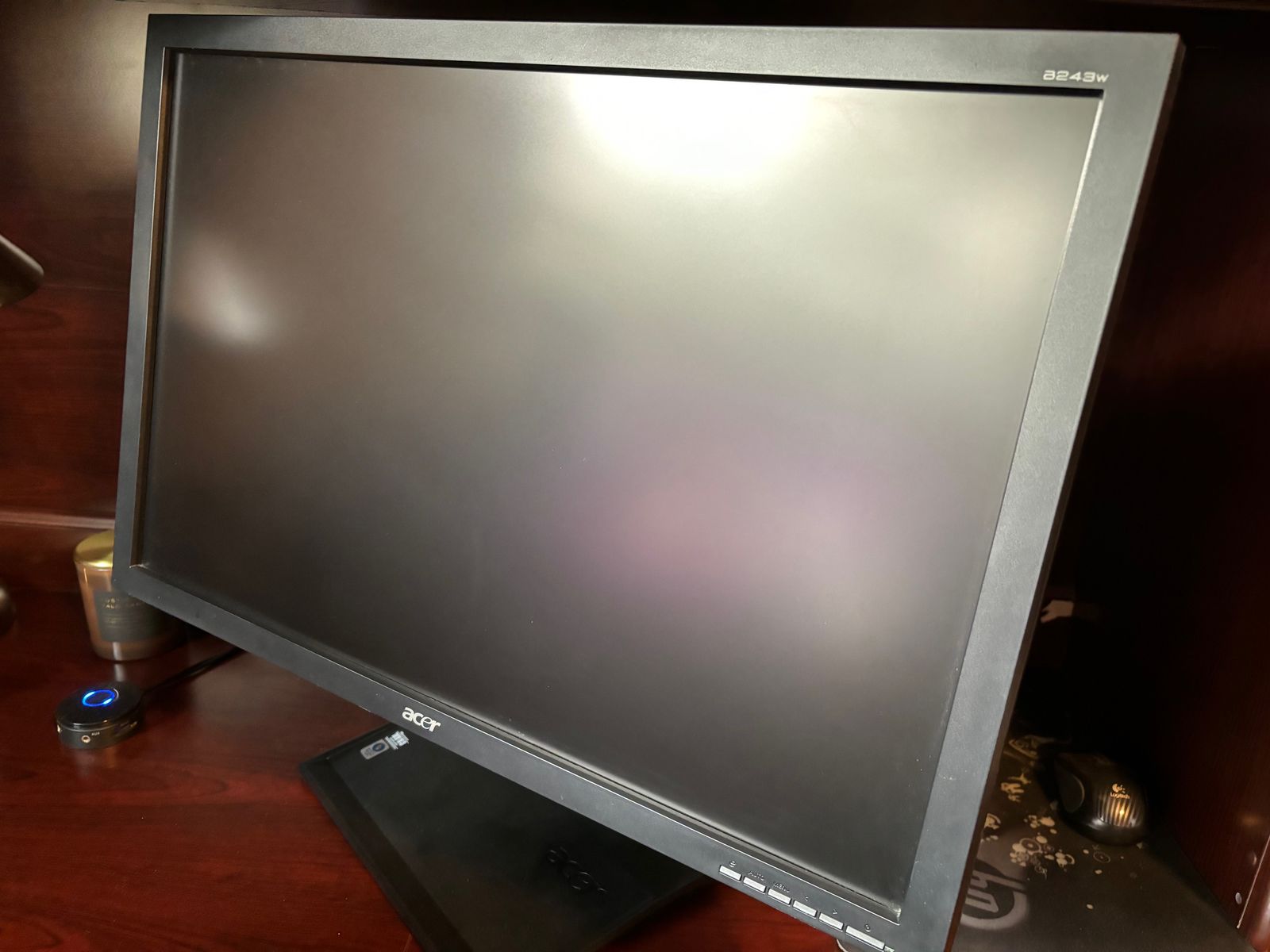 Acer B243w 24" LCD monitor MOVING, MUST SELL!