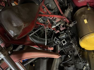 1982 Honda xl500- Engine, Frame, Wheels - Project Bike/Parts