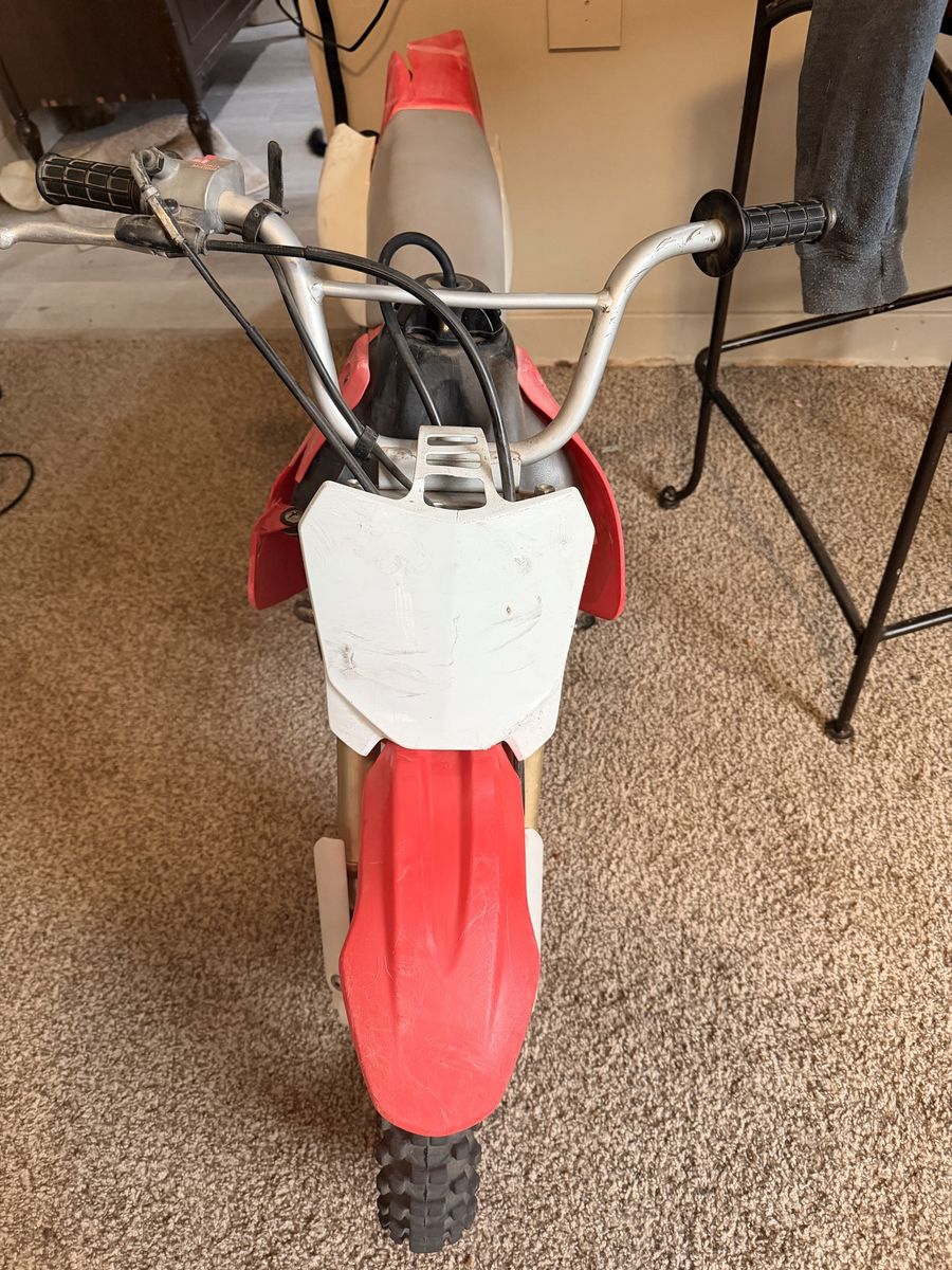 Used Honda CRF50F Dirt Bike - Kids' Off-Road Motorcycle, Red/White  $1200 obo Trades welcome
