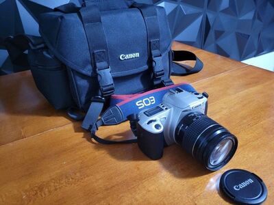 Canon EOS Rebel 2000 35mm SLR Film Camera with Can