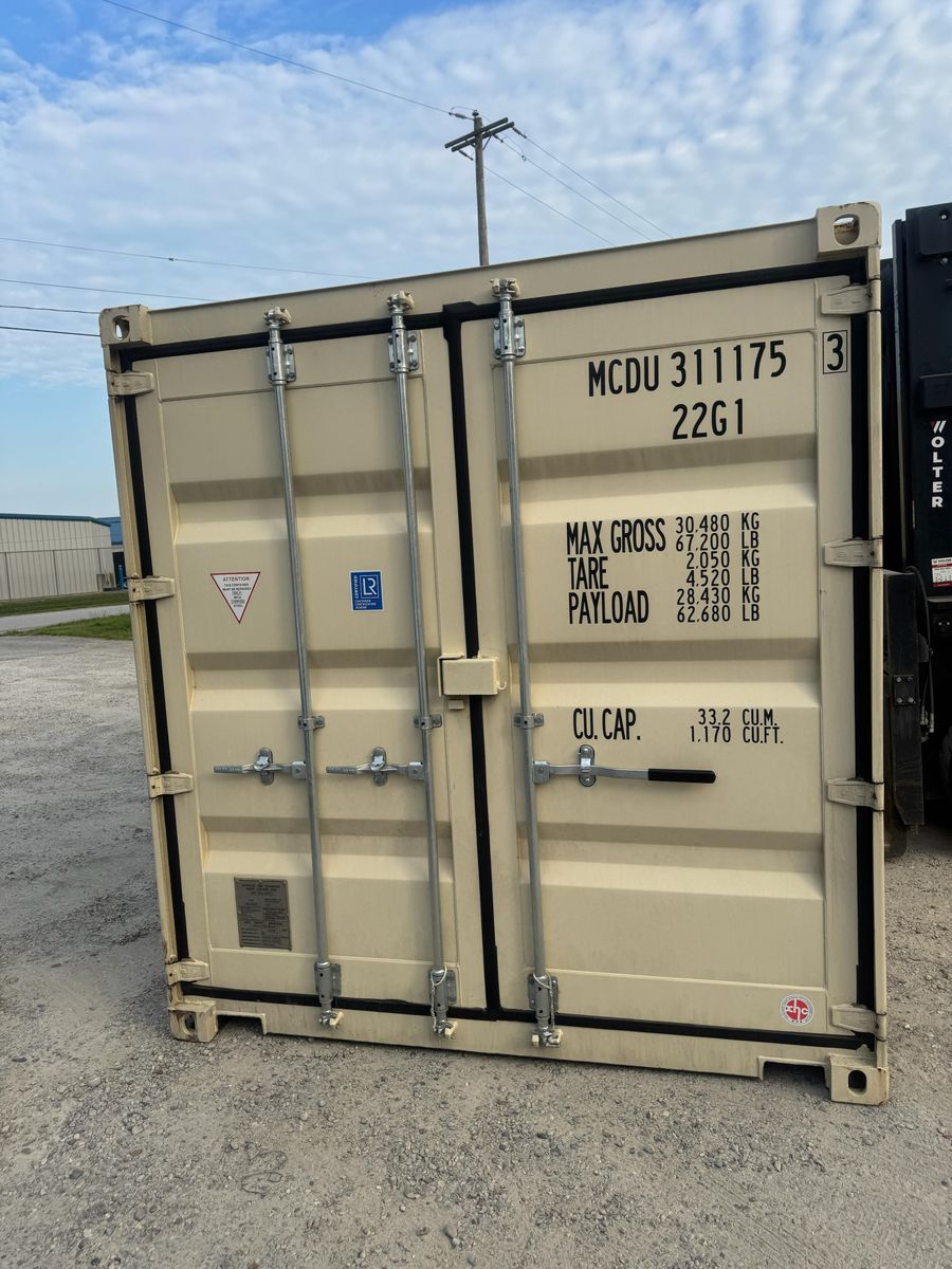 New 20' 1-Trip Shipping Container, Storage Container