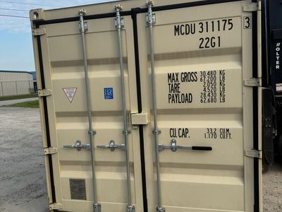 New 20' 1-Trip Shipping Container, Storage Container