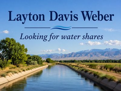 Layton Canal, Weber Davis Canal Water Share