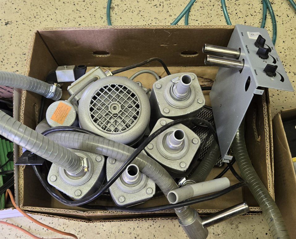 Becker SV 5.130/5 Vacuum Pump and Compressor Parts Lot