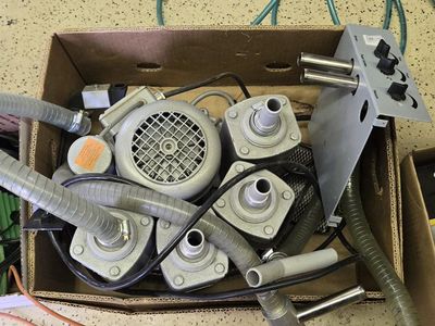 Becker SV 5.130/5 Vacuum Pump and Compressor Parts Lot