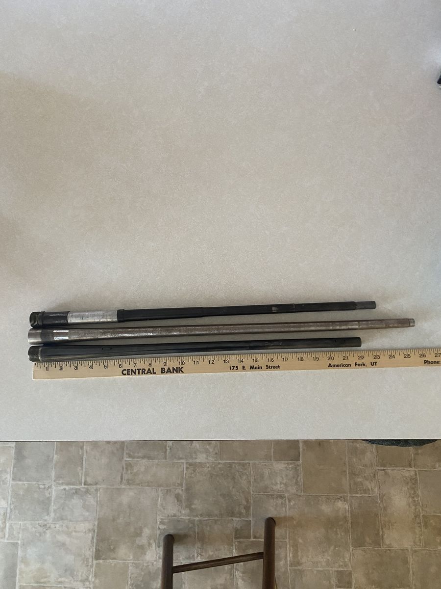 3 barrels for sale. 1 appears to be a Remington 700
