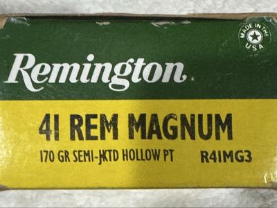 Remington 41 Magnum Ammo NIB