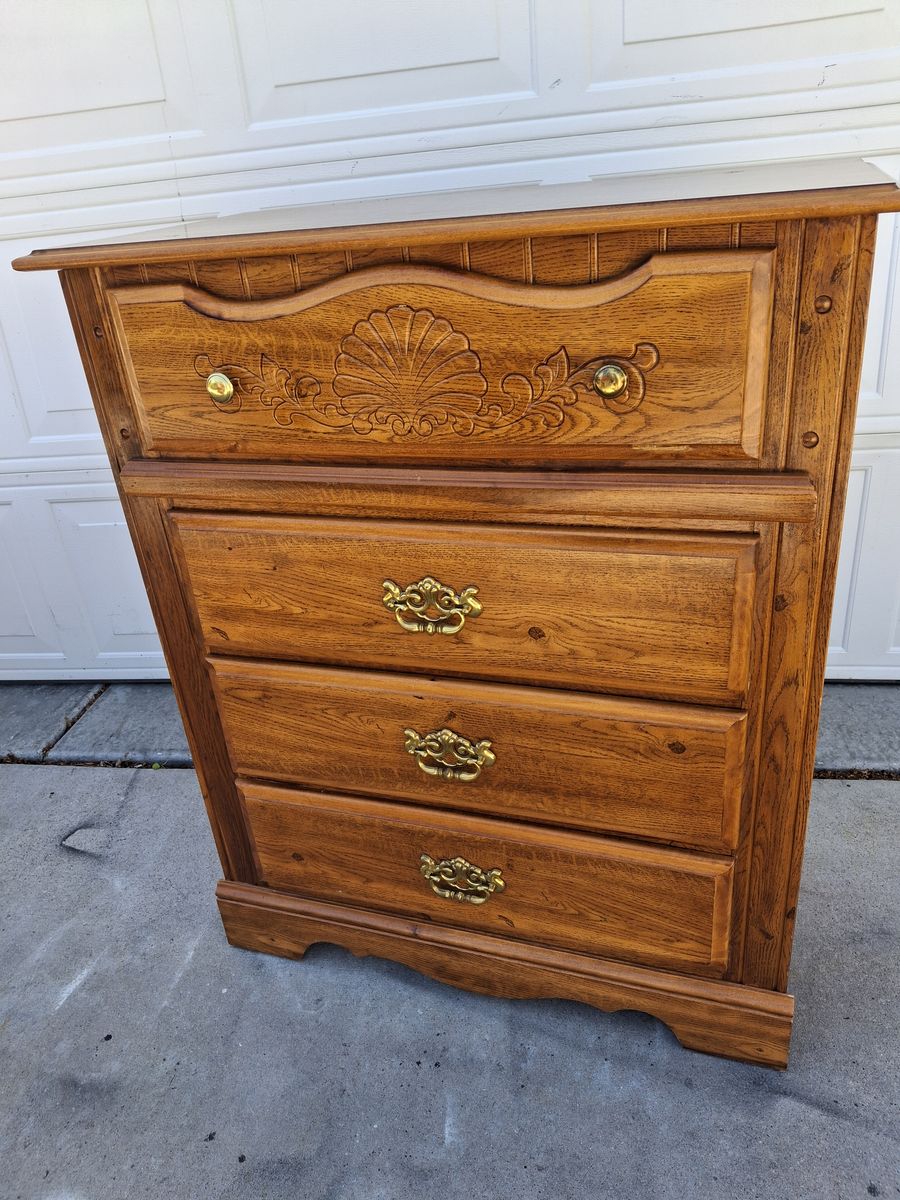 all wood 4 drawers kids dresser/bebeng