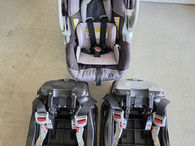 Baby Trend EZ Flex-Loc 30 Infant Car Seat + 2 Bases