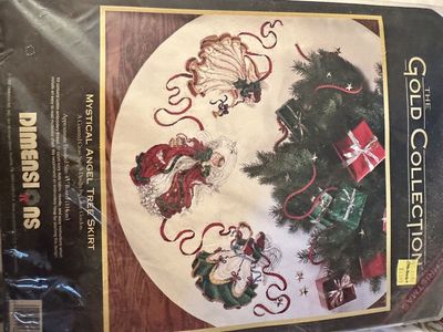 Beautiful Angel Tree Skirt Kit
