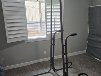Free standing pull-up and dips exercise tower