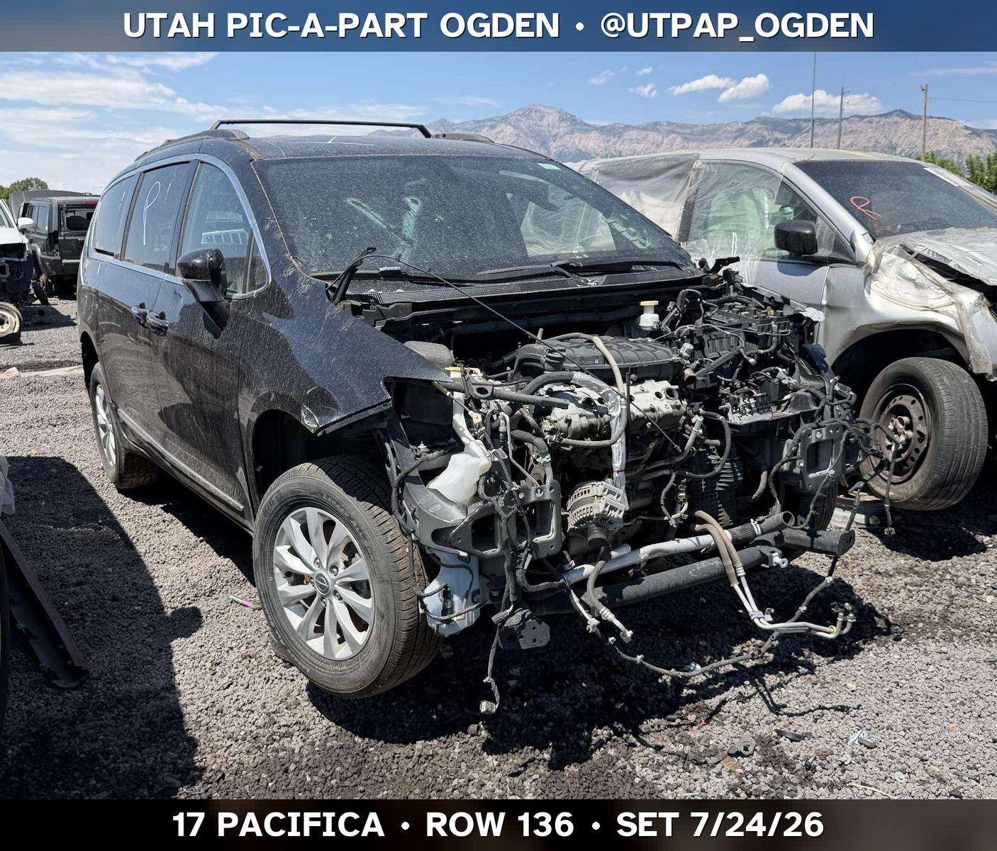 New Arrival - 2017 Chrysler Pacifica Parts - UTPAP Ogden